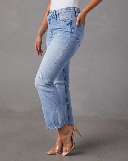 Le Denim Asymétrique Iconique