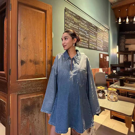 L'Audacieuse Denim Oversize