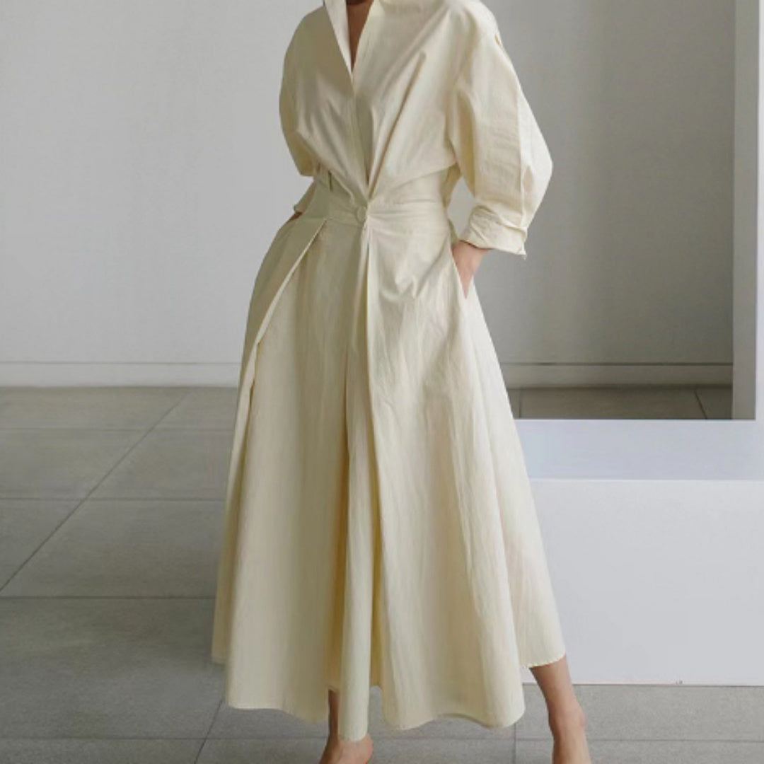 Robe Maxi de Soirée à Coupe